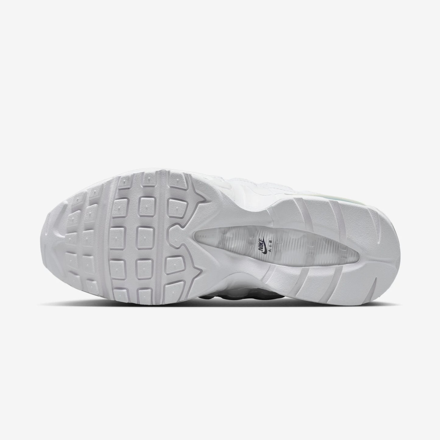 Nike Air Max 95 Big Bubble White Patent (Women's)