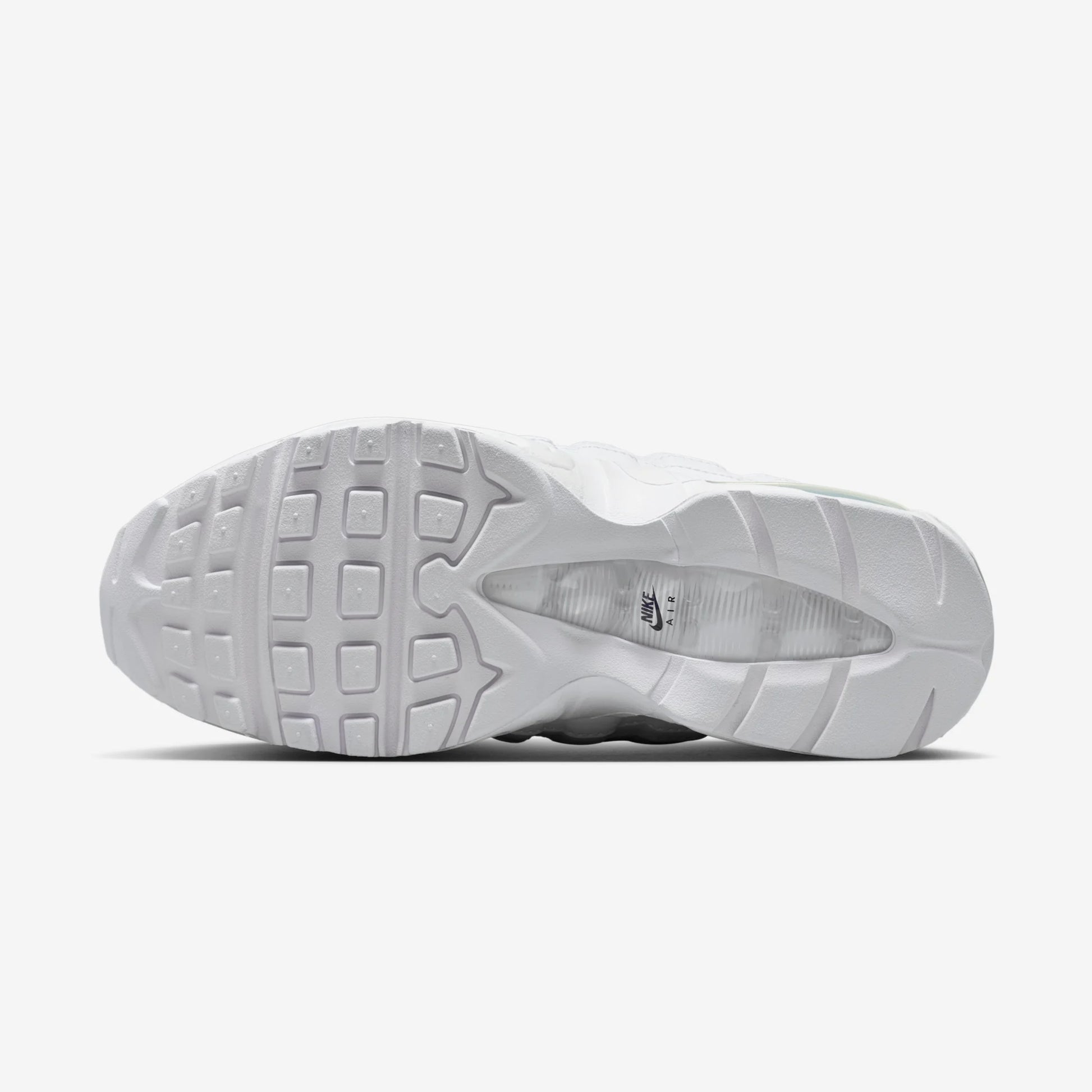 Nike Air Max 95 Big Bubble White Patent (Women's)