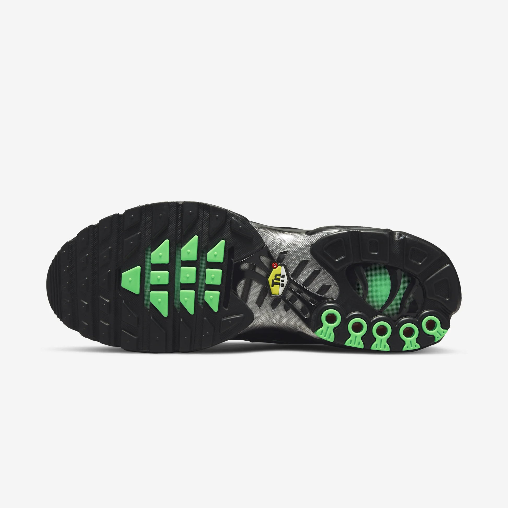 Nike Air Max Plus Black Silver Green Strike