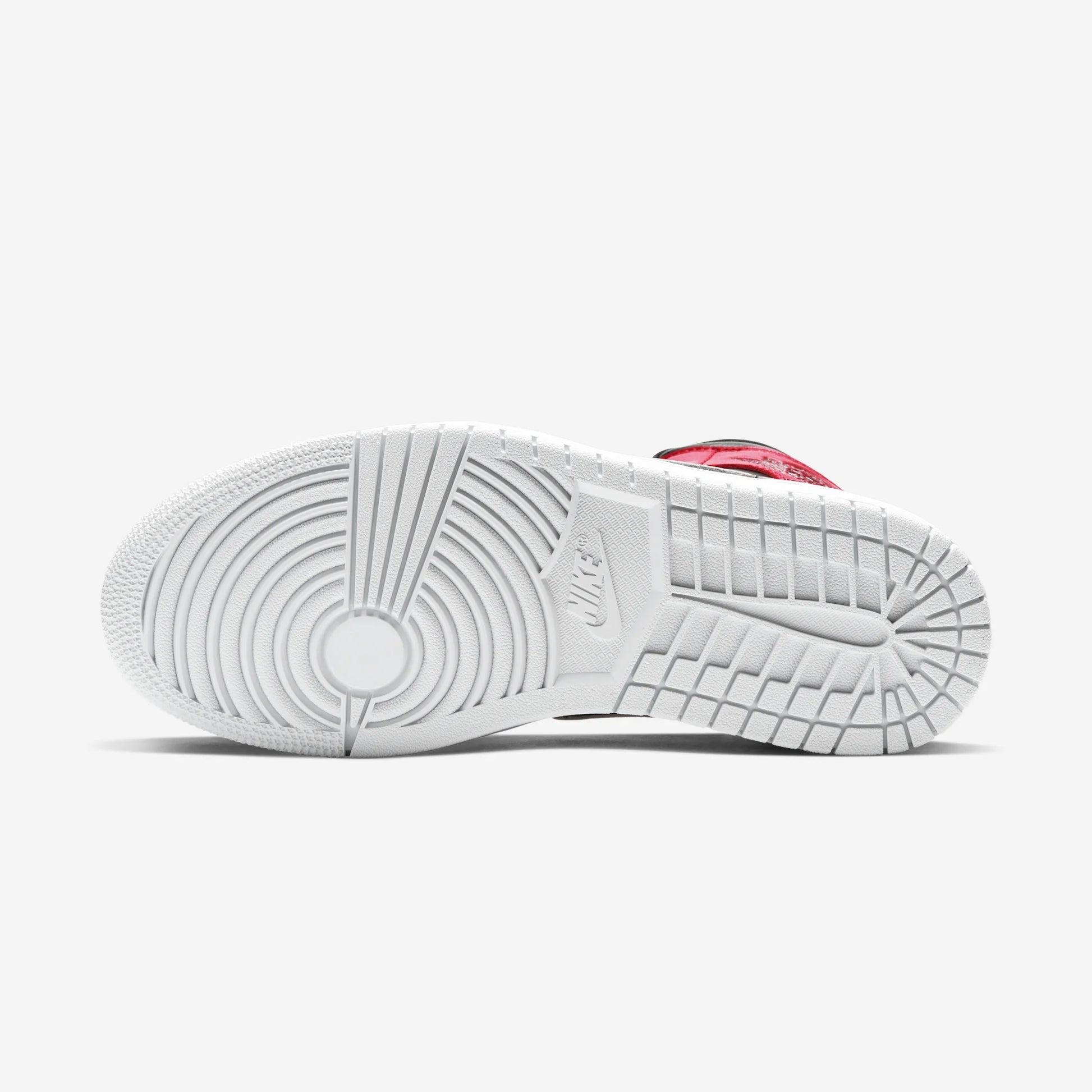 Jordan 1 Mid Black Noble Red (Women's)
