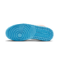 Jordan 1 Mid Sail Hot Lava Blue Chill (Women's)