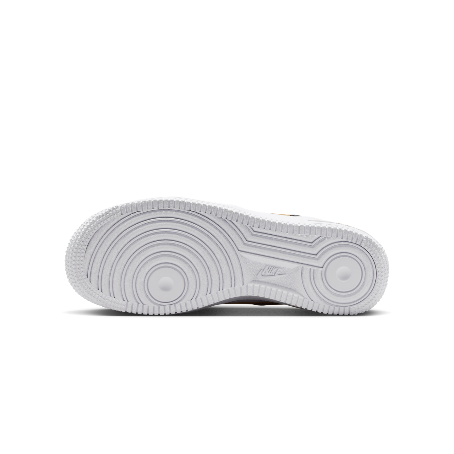 Nike Air Force 1 Low Black White Metallic Gold (GS)