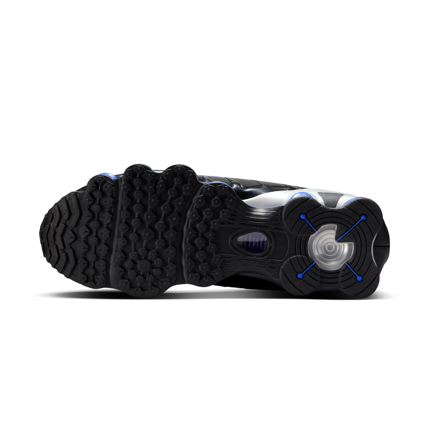 Nike Shox TL Black Racer Blue Metallic Silver