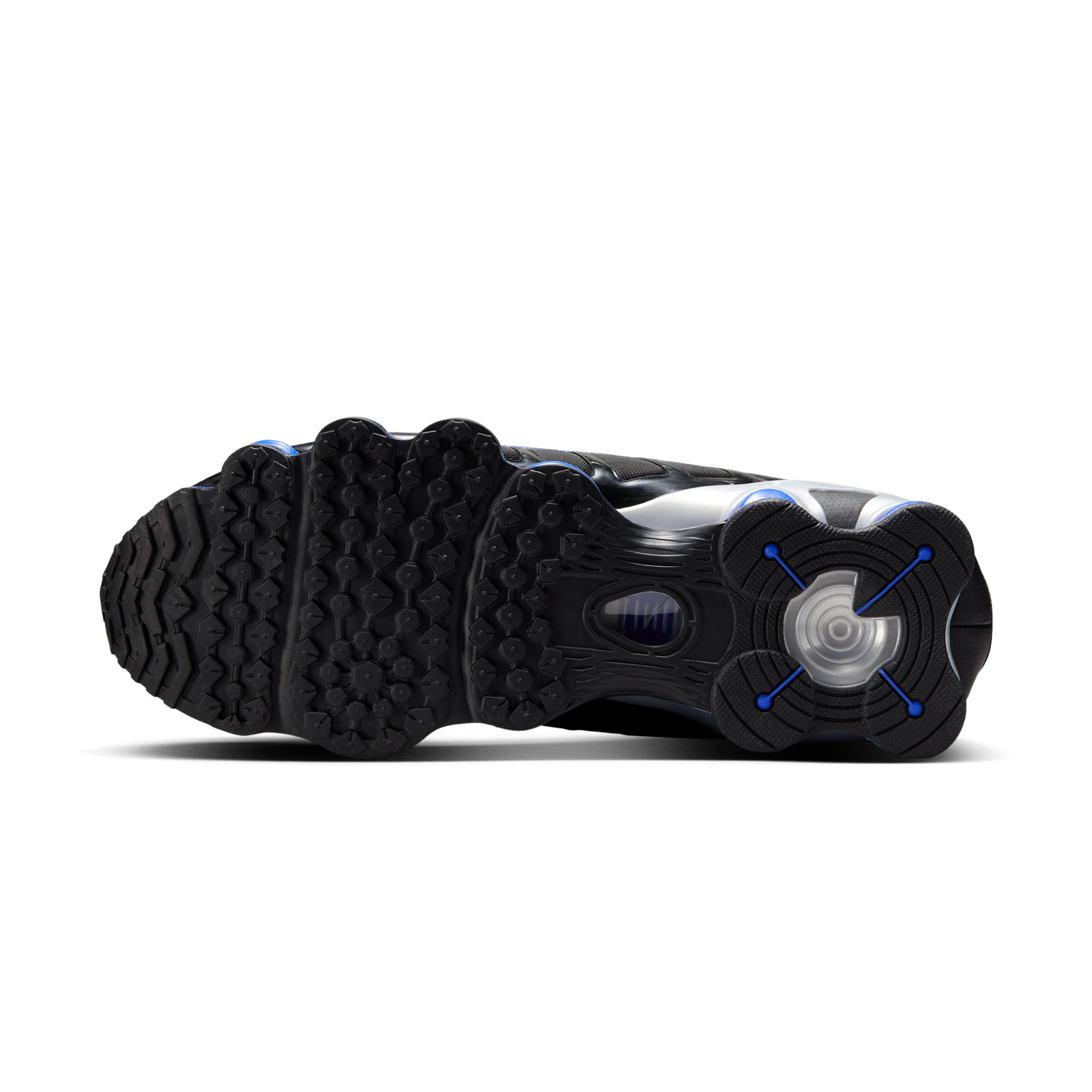 Nike Shox TL Black Racer Blue Metallic Silver