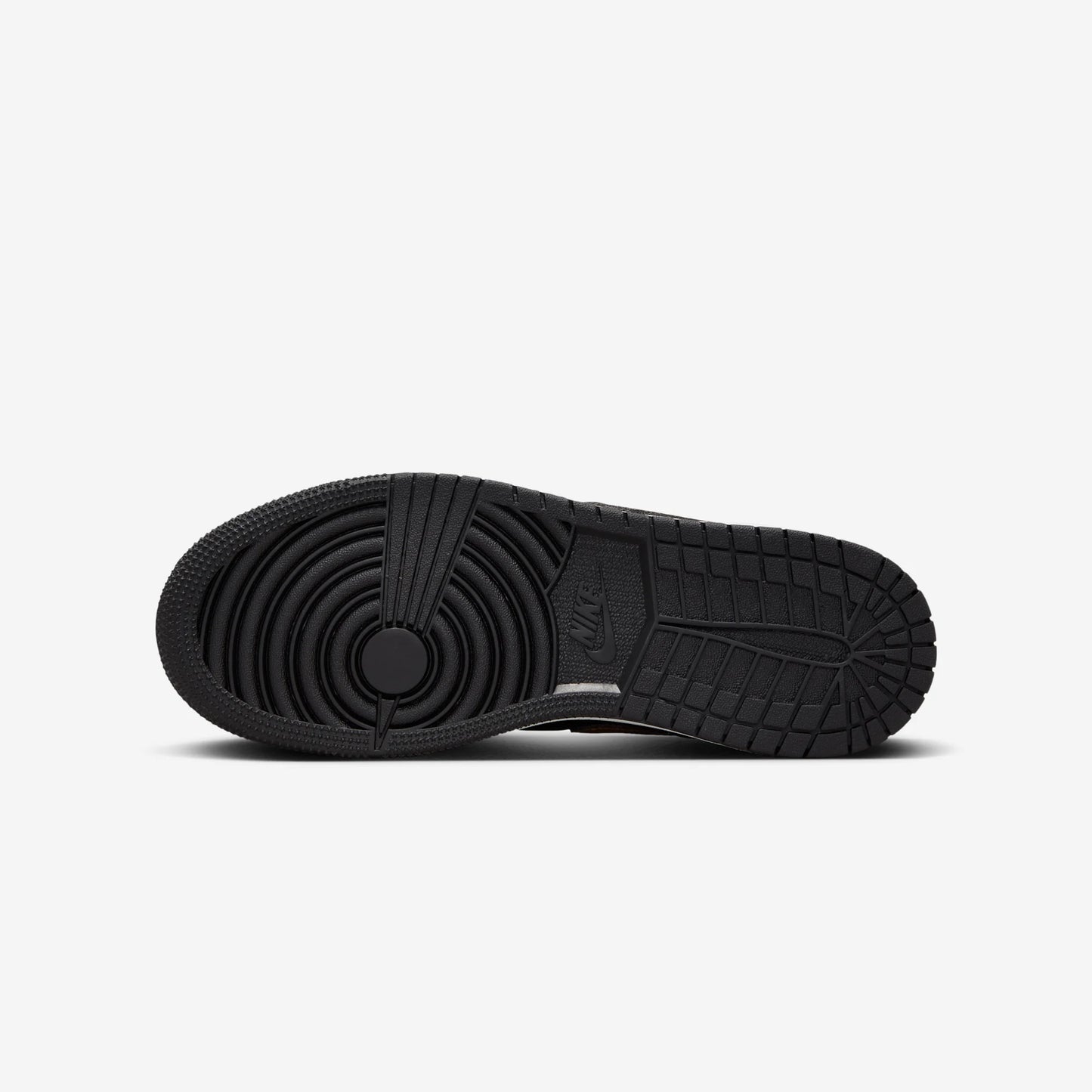 Jordan 1 Mid Black Metallic Gold Swoosh (GS)
