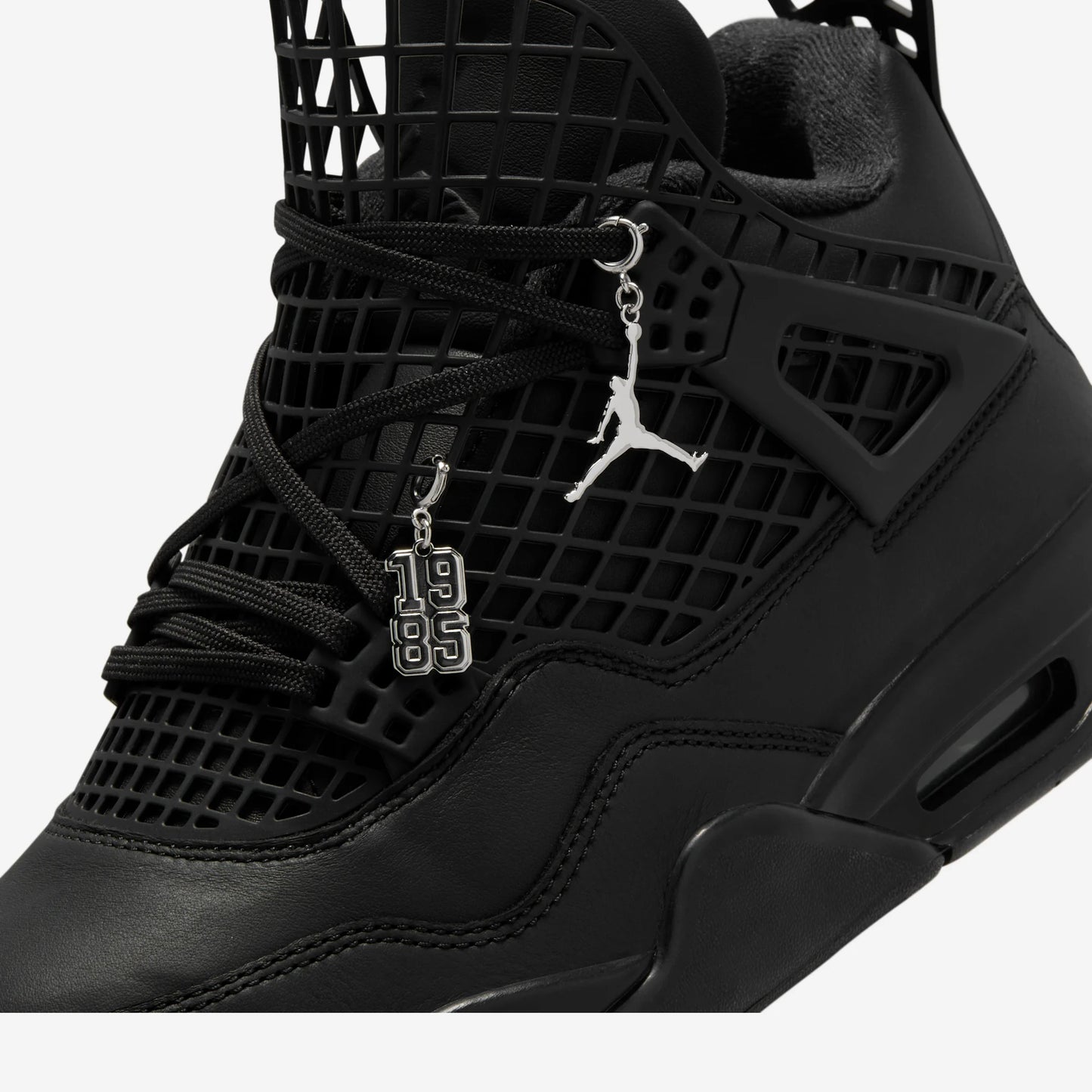 Jordan 4 Retro Net Black (Women's)