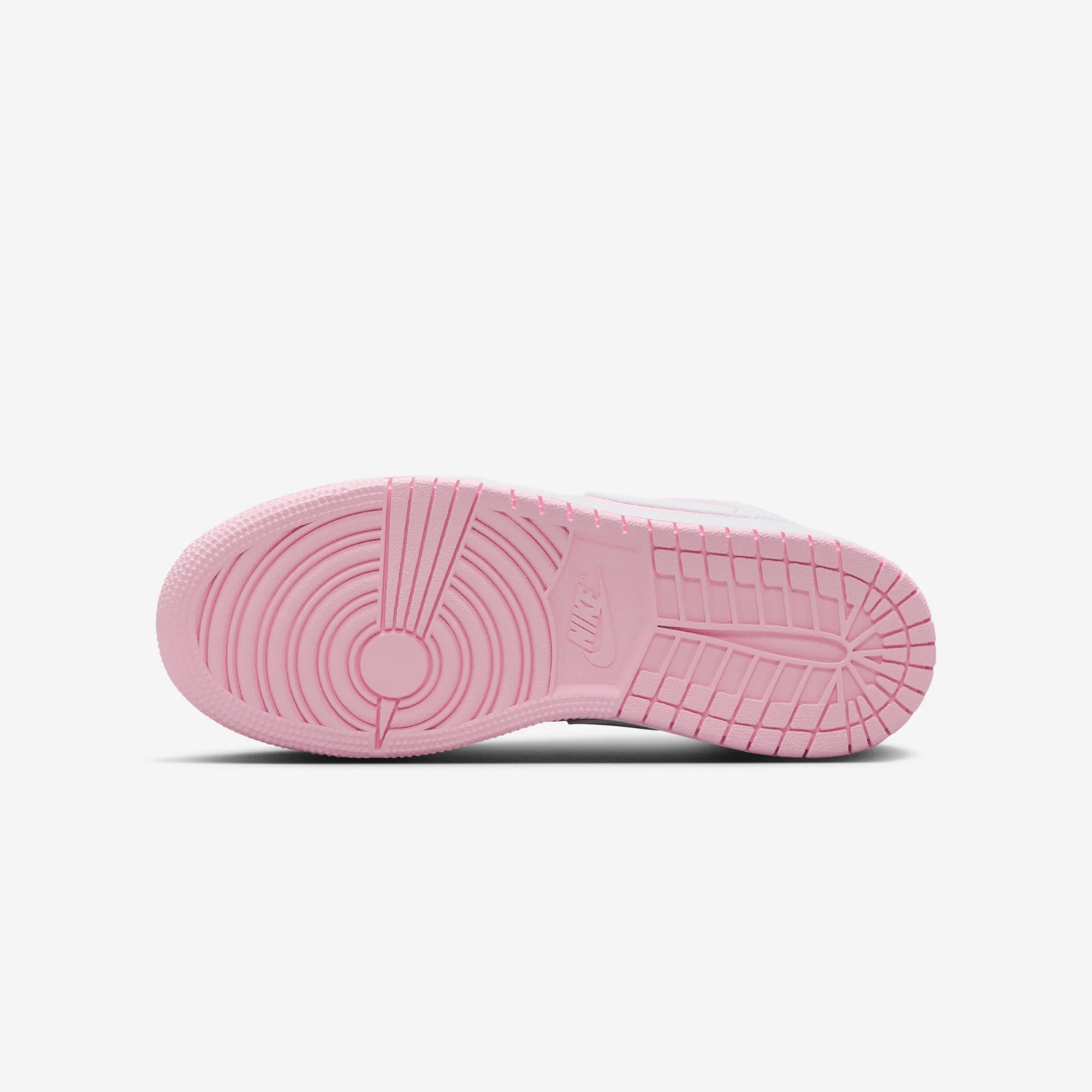 Jordan 1 Low Pink Foam Fire Red White (GS)