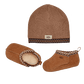 Baby Tasman And Ugg Beanie (1133630-I) - EU 16–20.5 - Brown | SOSUKICKS