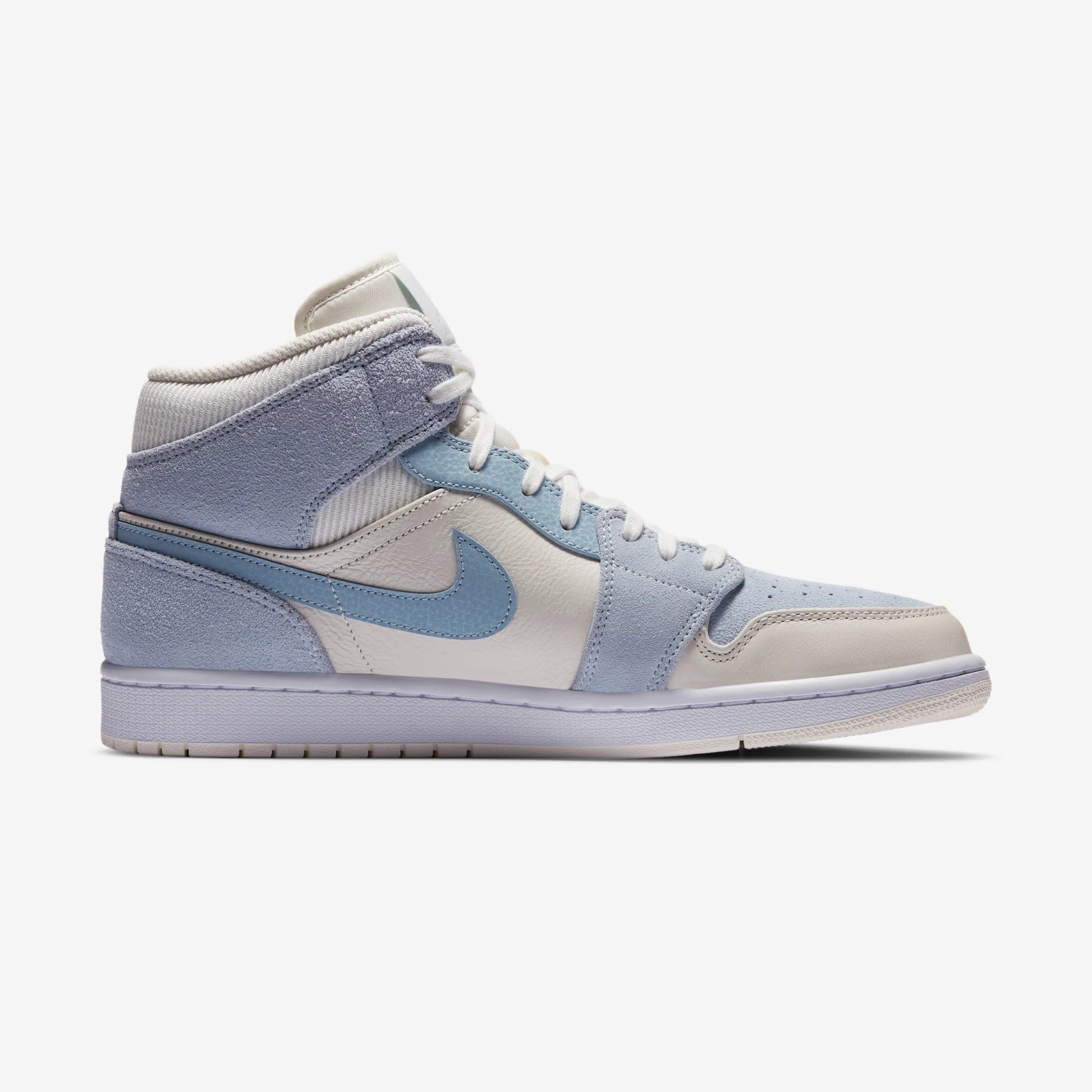 Jordan 1 Mid Mixed Textures Blue