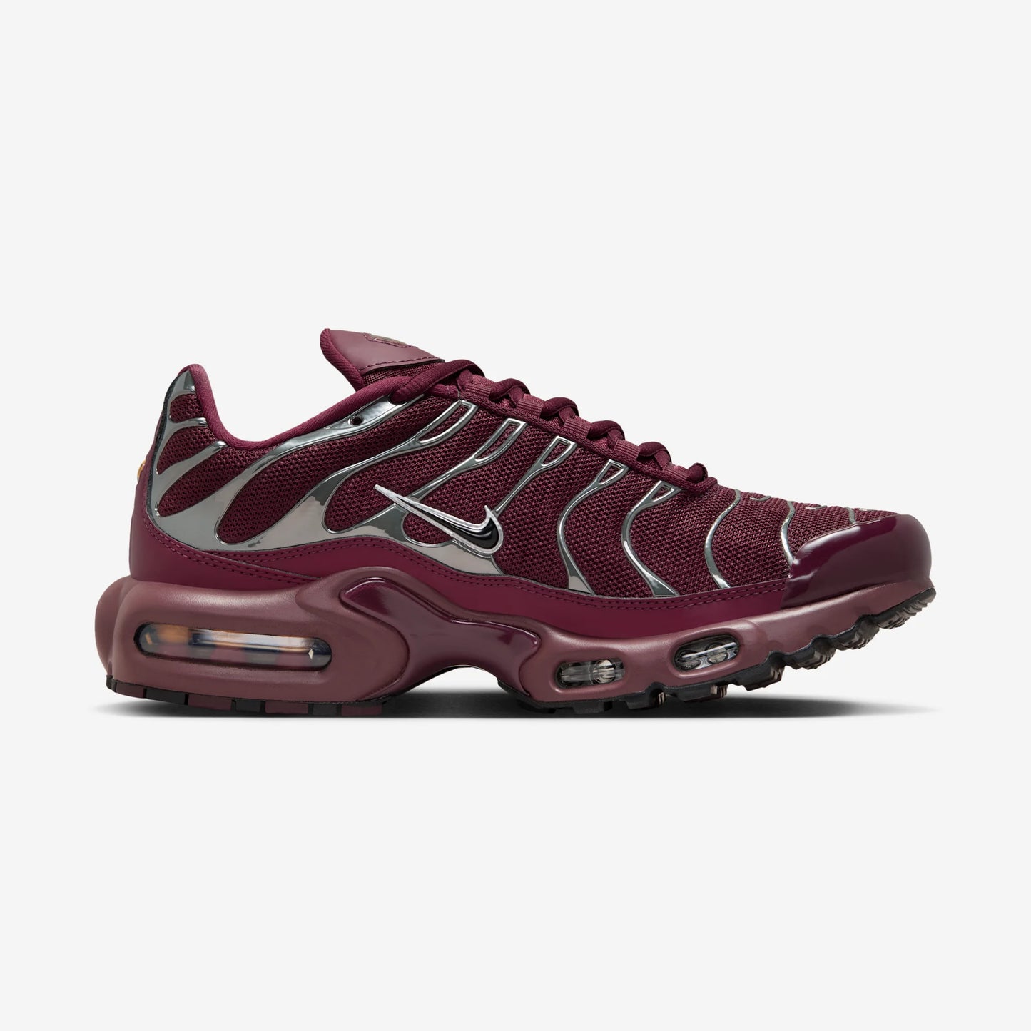 Nike Air Max Plus SE Night Maroon Metallic Silver (Women's)