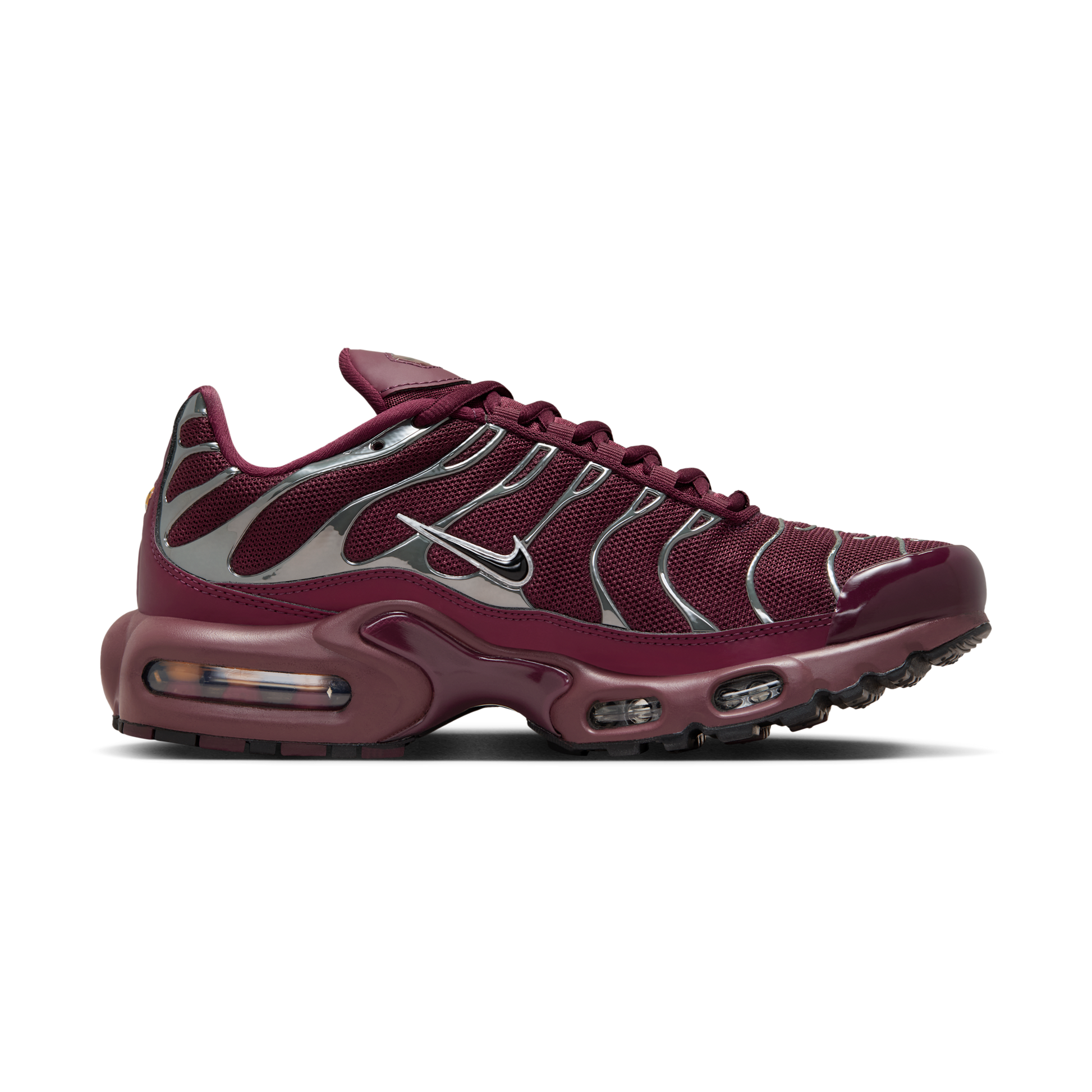 Nike Air Max Plus SE Night Maroon Metallic Silver (Women's)
