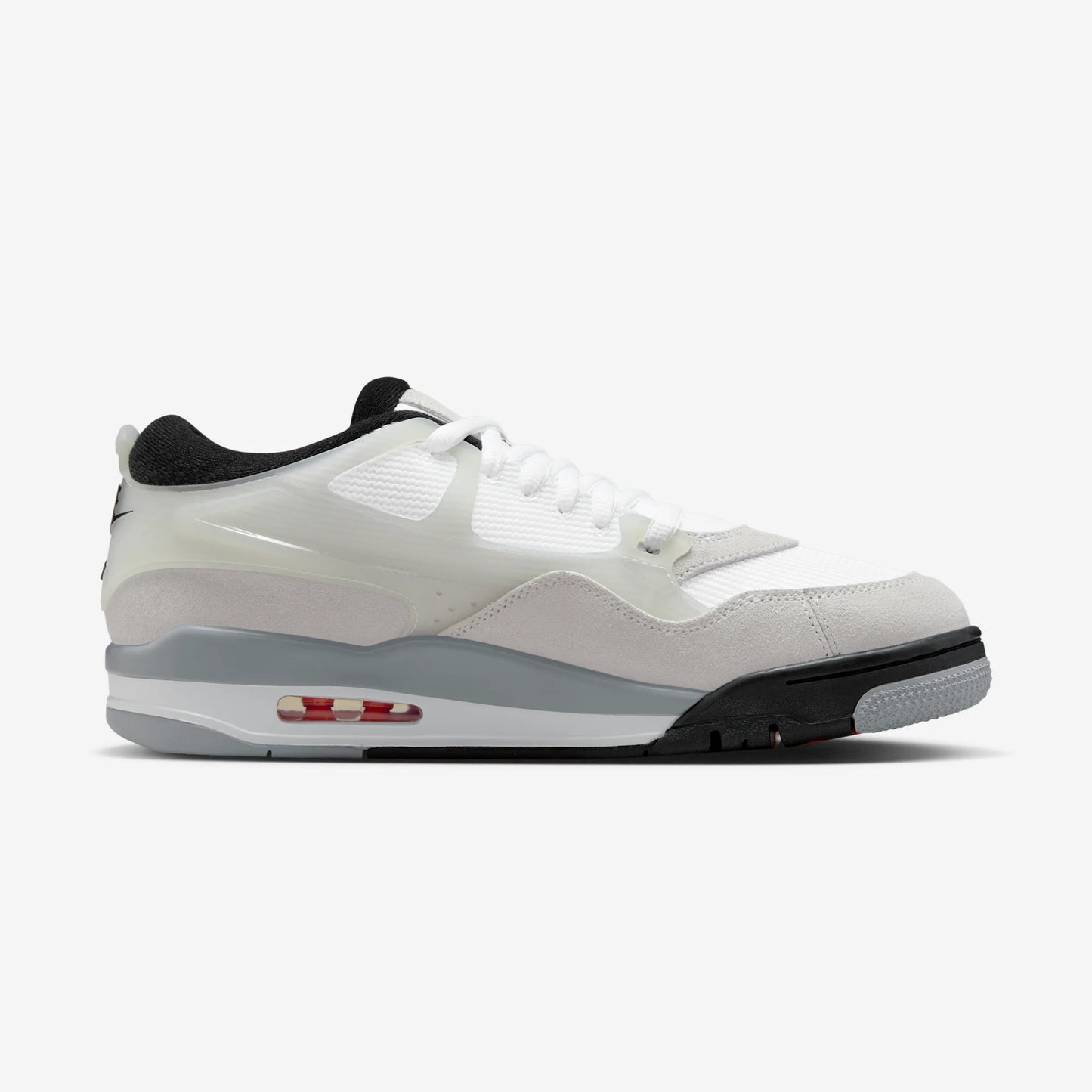 Jordan 4 RM White Light Smoke Grey Black