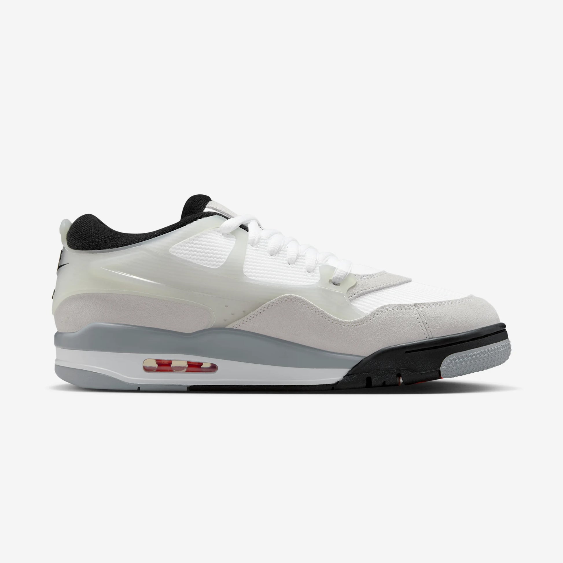 Jordan 4 RM White Light Smoke Grey Black