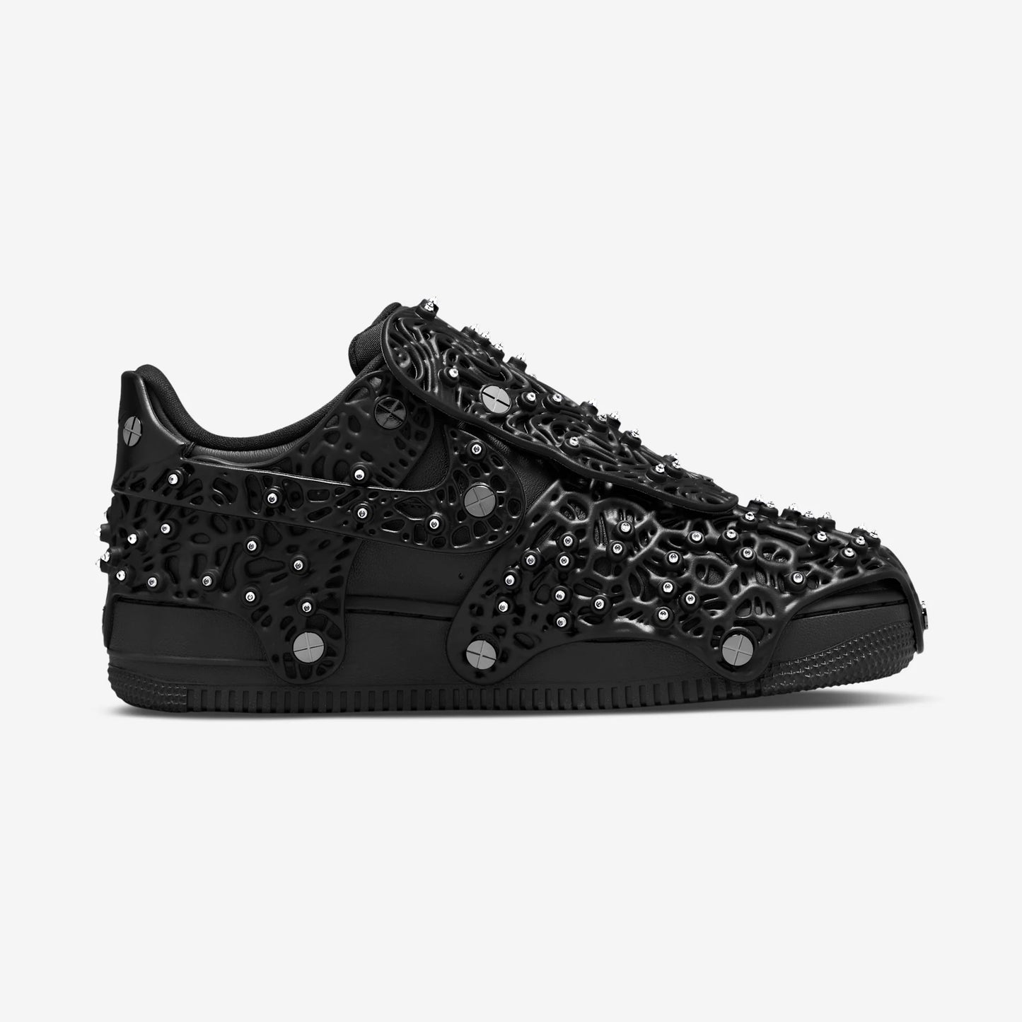 Nike Air Force 1 Low Swarovski Retroreflective Crystals Black (Women's)