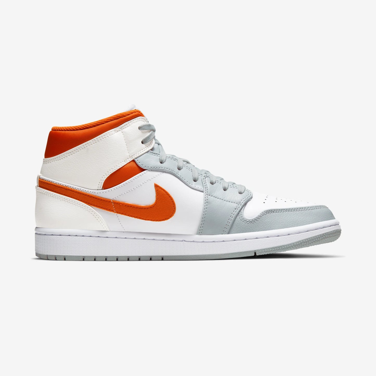 Jordan 1 Mid Starfish Pure Platinum