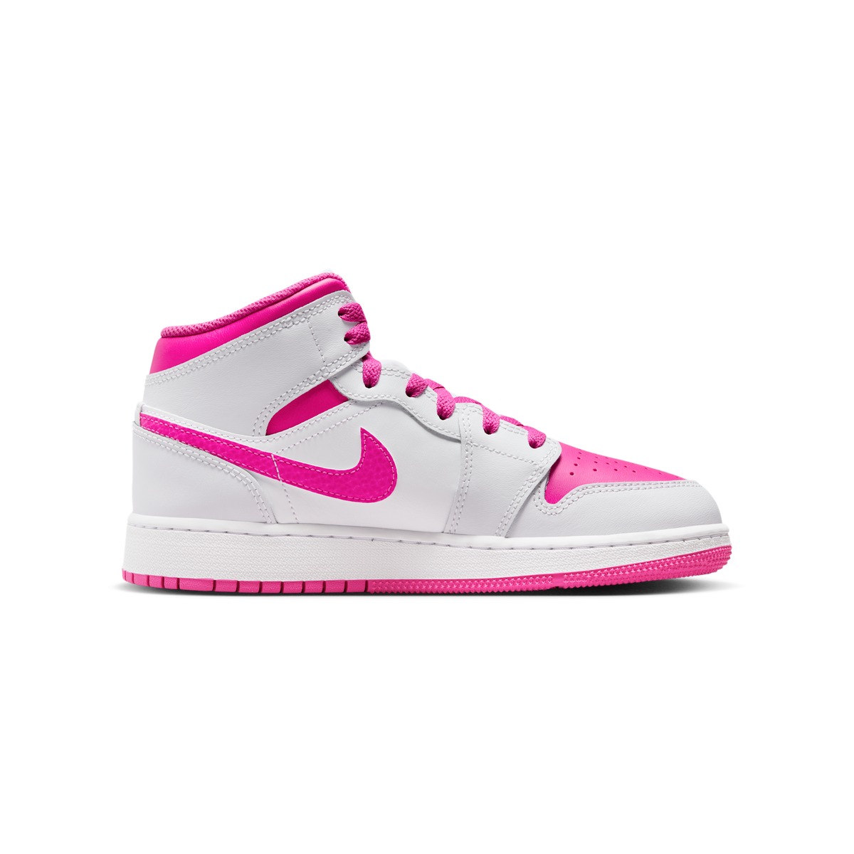 Jordan 1 Mid Fire Pink (GS)