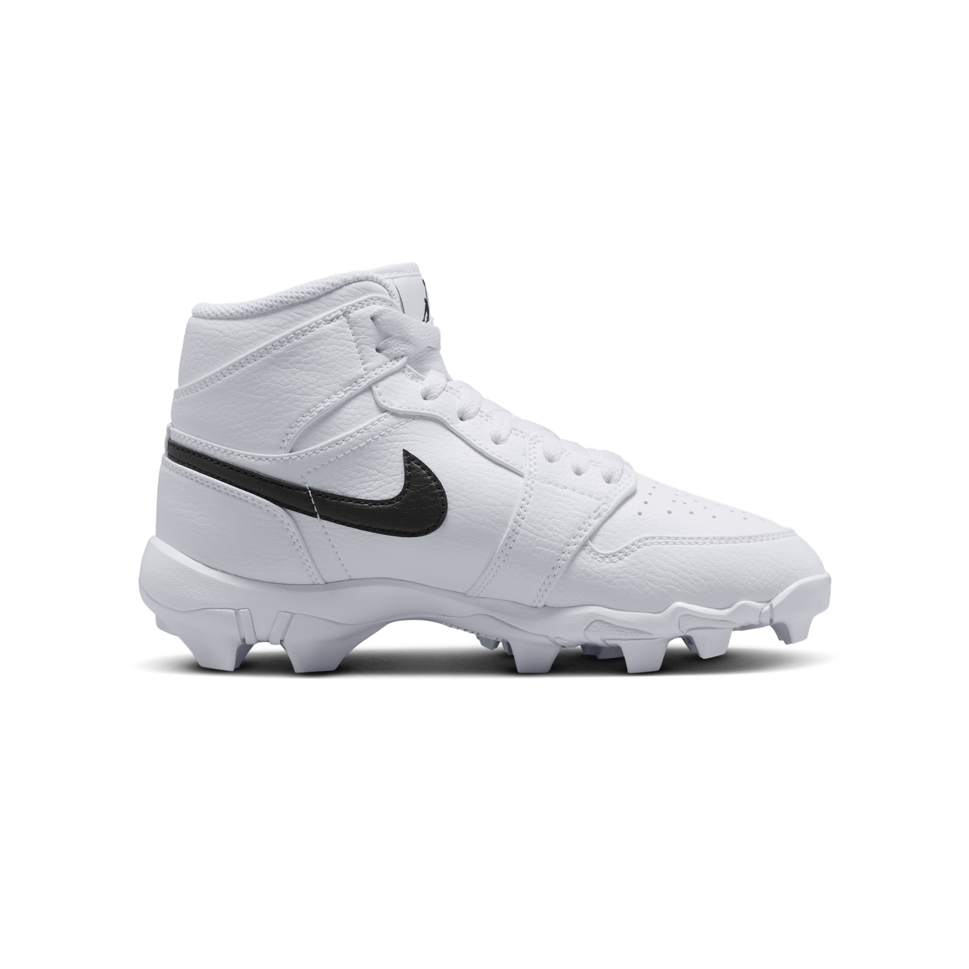 Jordan 1 Mid Cleat White Black (GS)