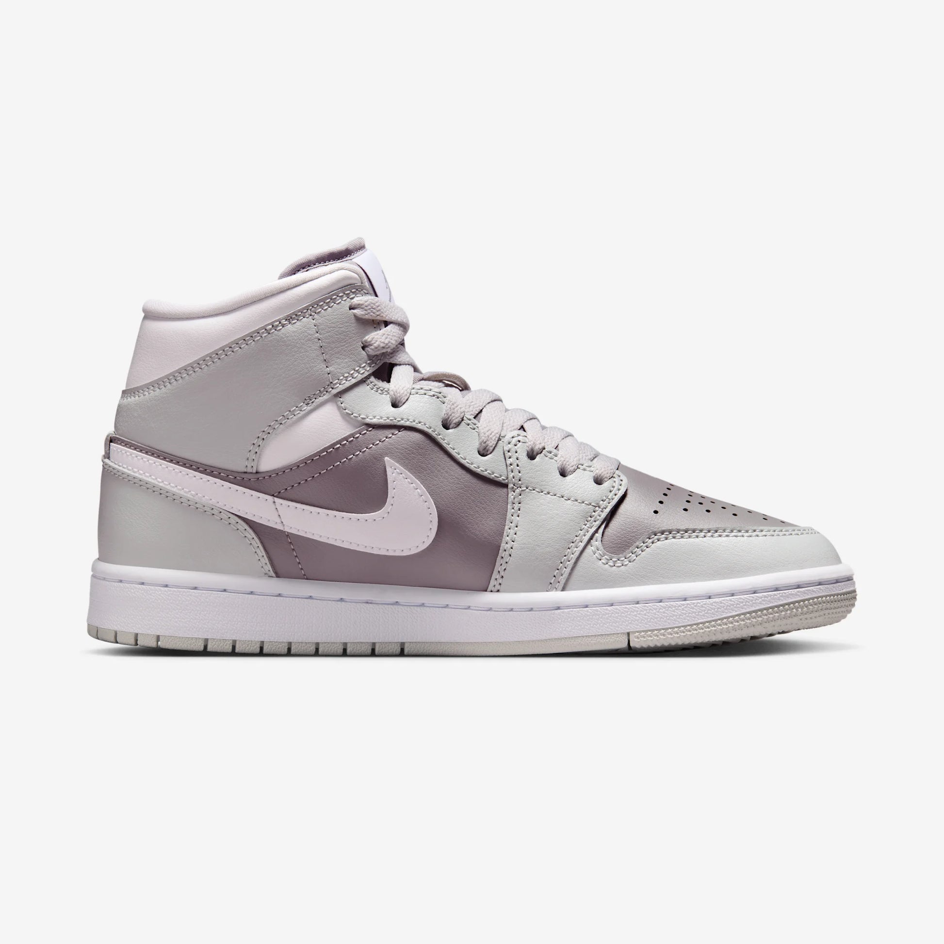 Jordan 1 Mid Photon Dust Atmosphere Grey (Women's)