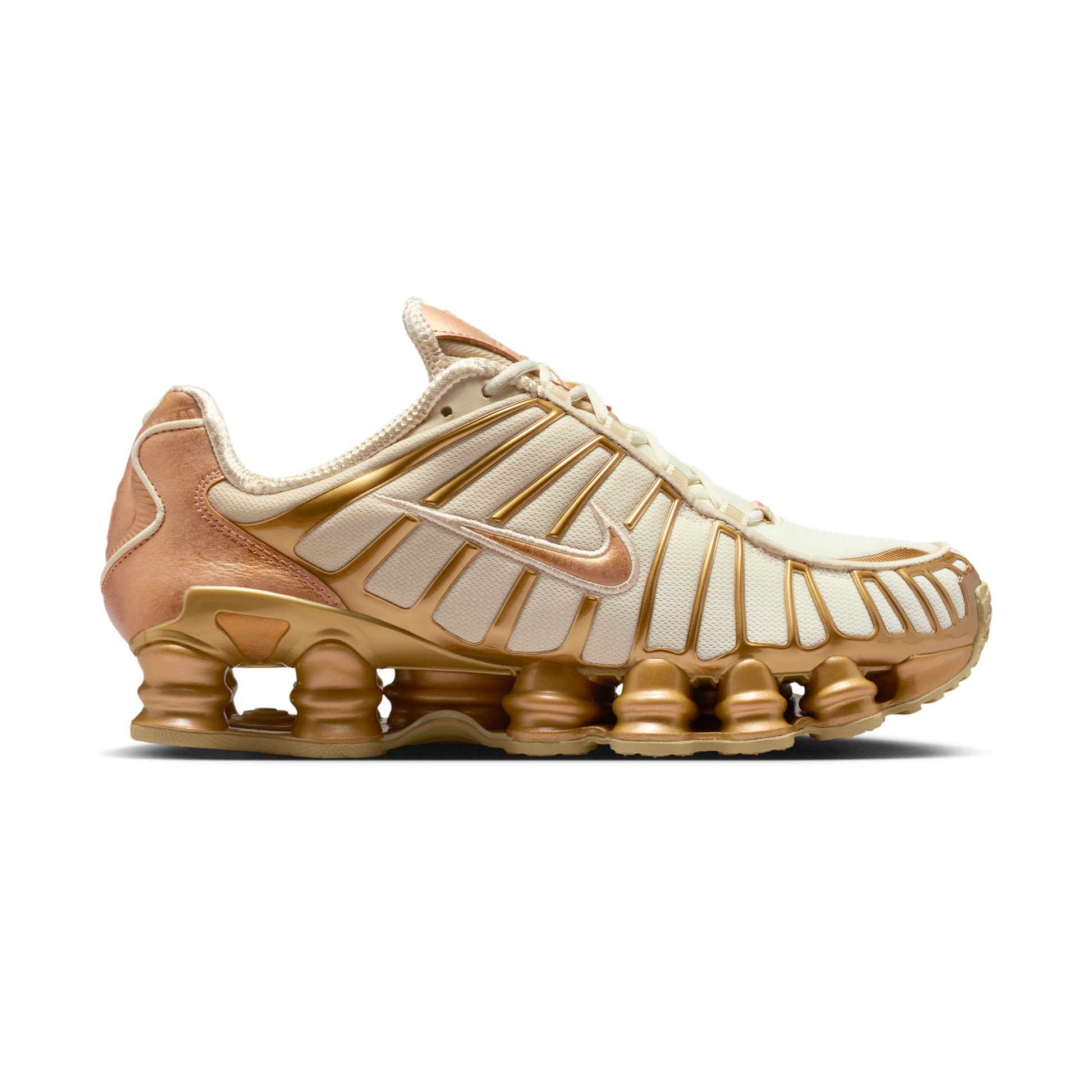 Nike Shox TL Coconut Milk Metallic Gold Copper (Women's)