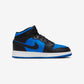 Jordan 1 Mid Black Royal Blue (GS)