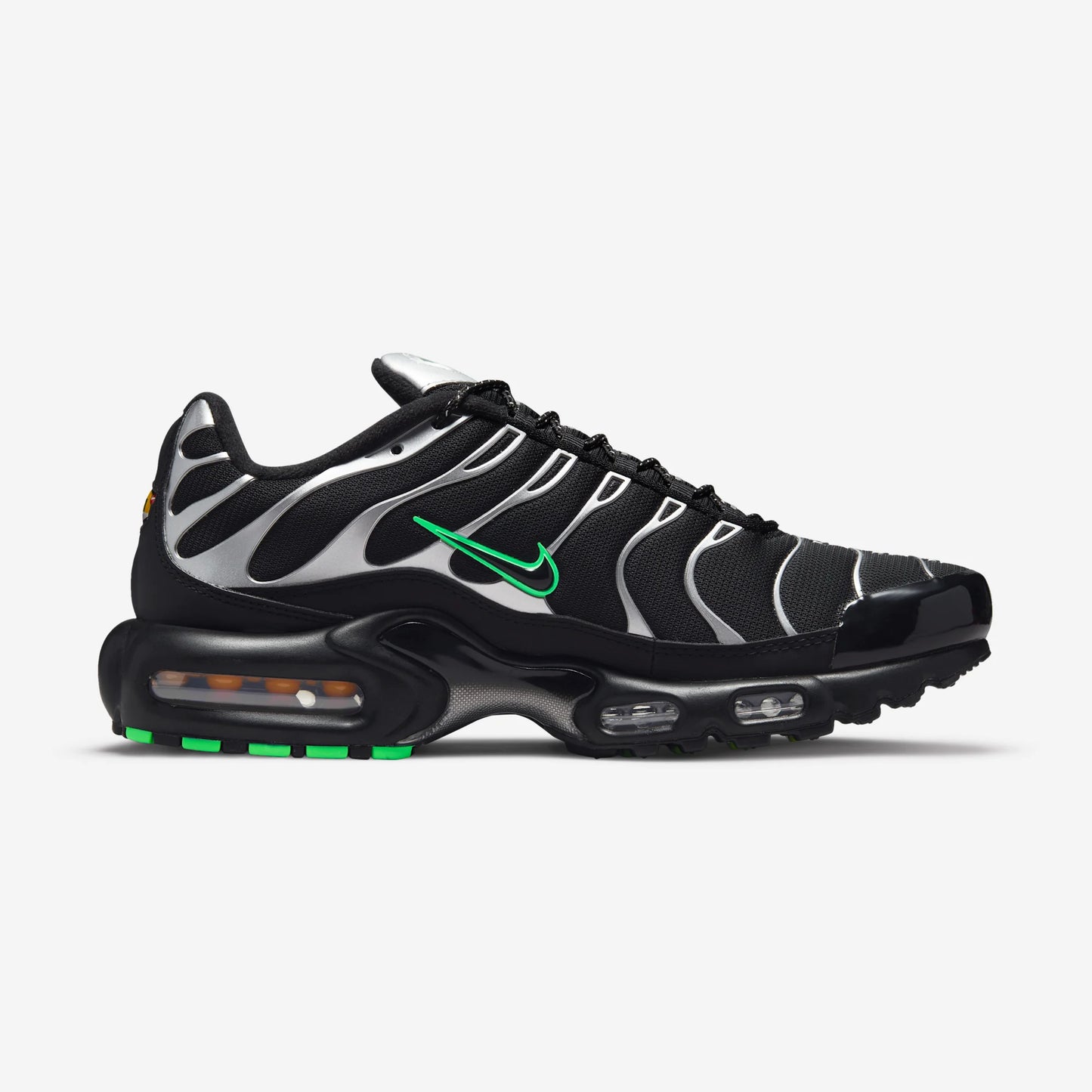 Nike Air Max Plus Black Silver Green Strike