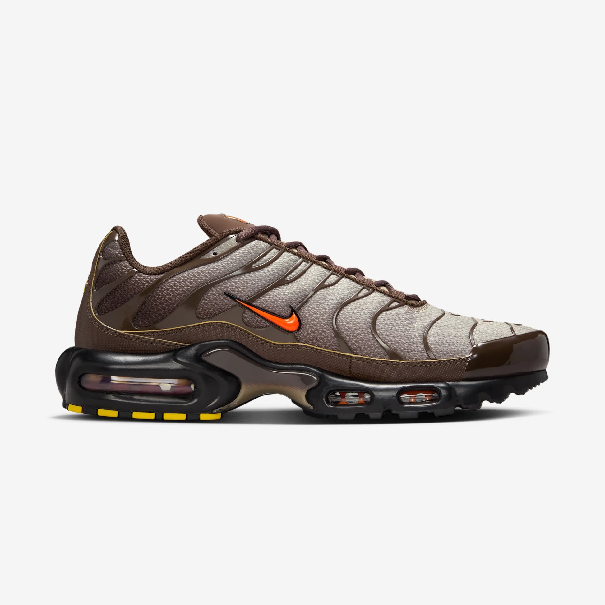 Nike Air Max Plus Baroque Brown Safety Orange