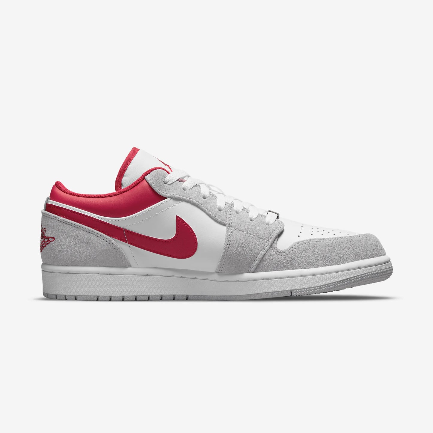 Jordan 1 Low SE Light Smoke Grey Gym Red