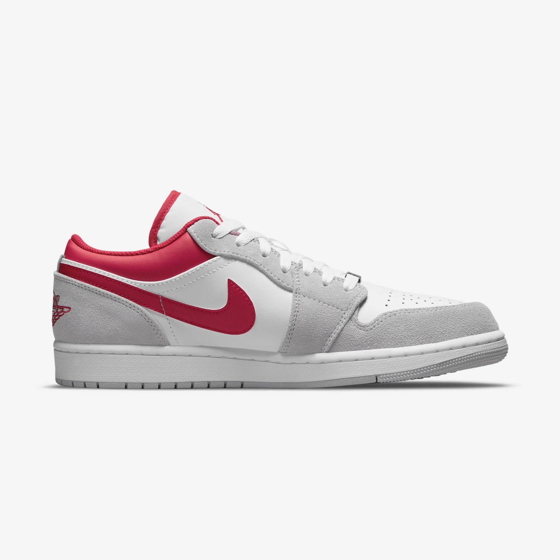 Jordan 1 Low SE Light Smoke Grey Gym Red