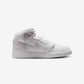 Jordan 1 Mid SE Distressed White Field Silver (GS)