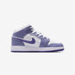 Jordan 1 Mid Dusty Amethyst White Court Purple (GS)