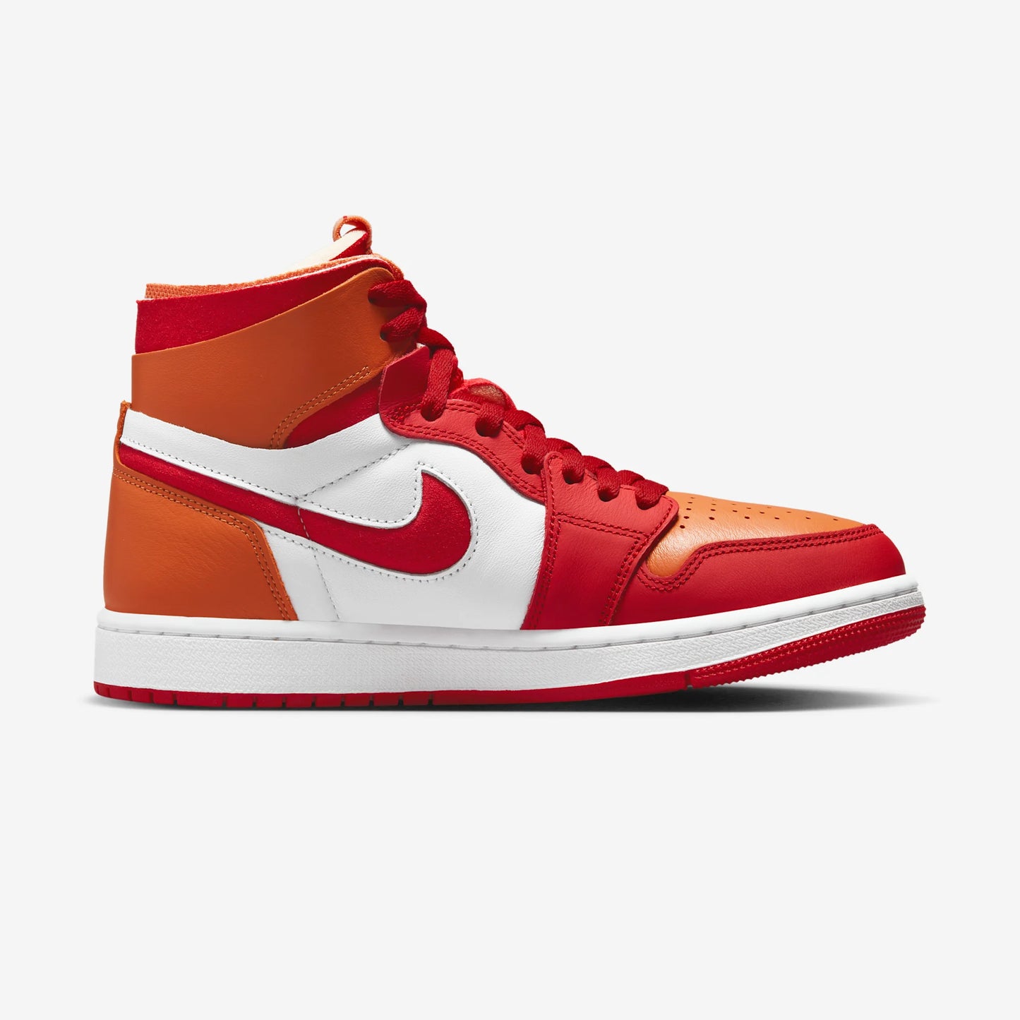 Jordan 1 High Zoom Air CMFT Fire Red Hot Curry (Women's)