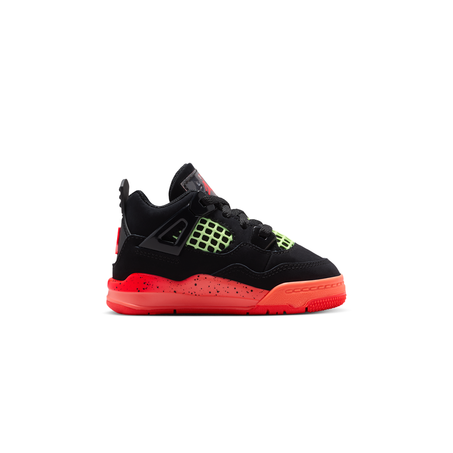 Jordan 4 Retro Black Infrared Barely Volt (TD)