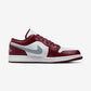 Jordan 1 Low White Bordeaux