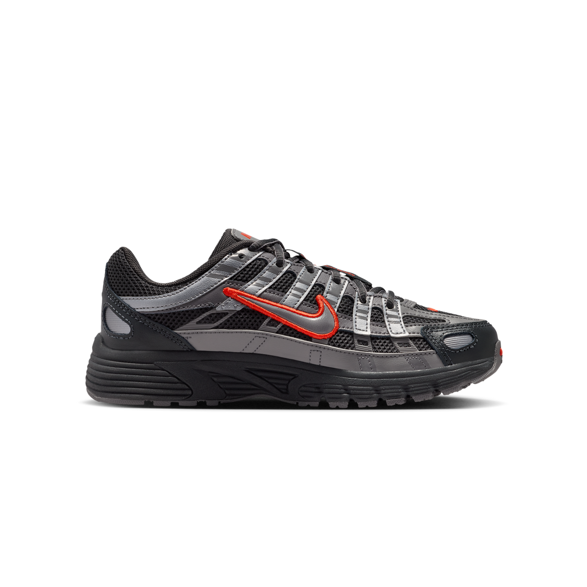 Nike P-6000 Anthracite Picante Red Metallic Cool Grey (GS)