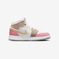 Jordan 1 Mid SE Pastel Vivid Green Grind (GS)