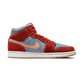 Jordan 1 Mid Denim Red