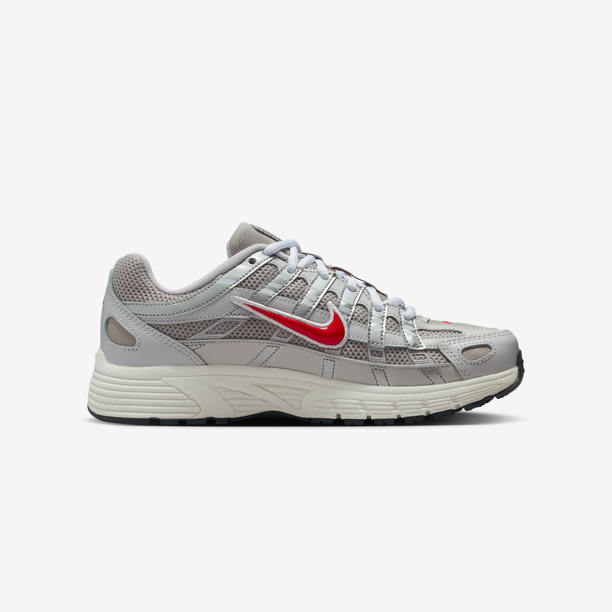 Nike P-6000 College Grey Phantom Fire Red (GS)