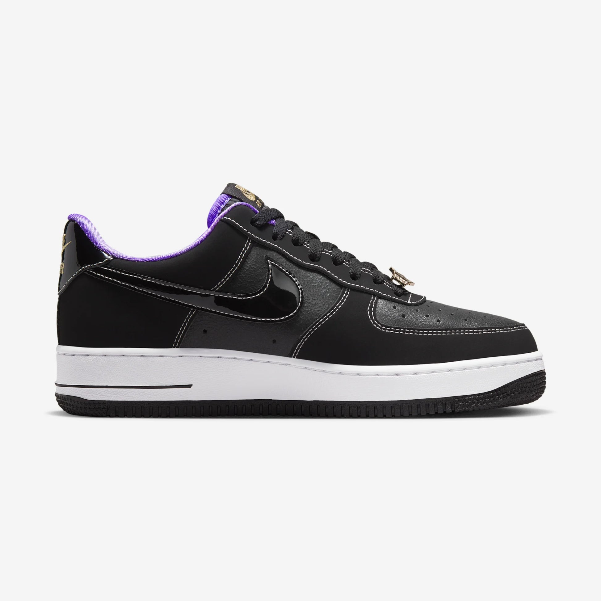 Nike Air Force 1 Low '07 LV8 World Champ Black Purple