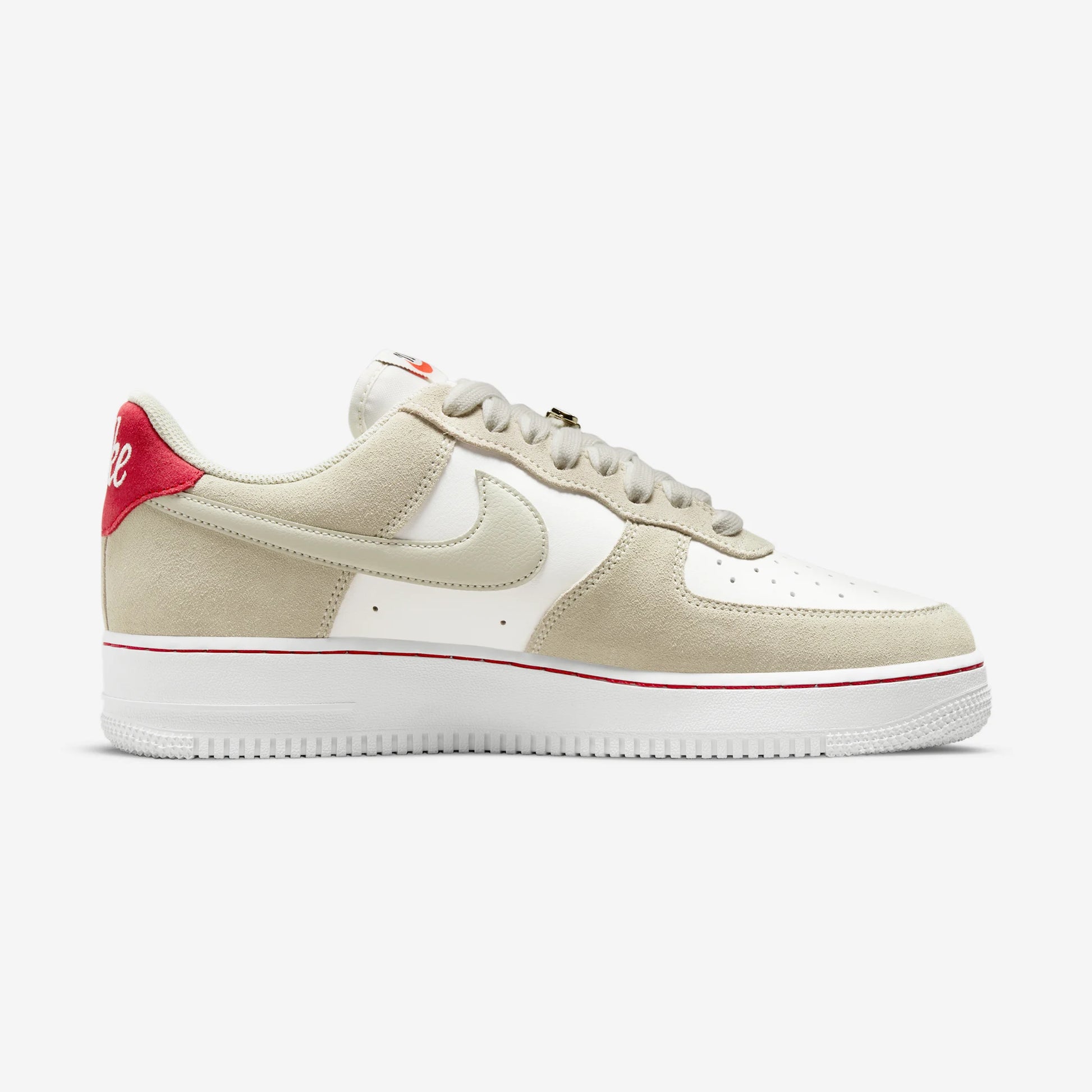 Nike Air Force 1 Low First Use Light Sail Red