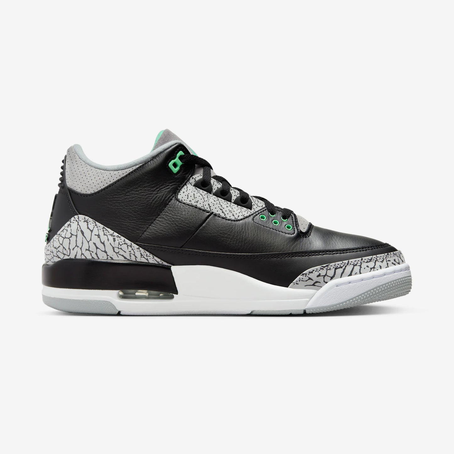 Jordan 3 Retro Green Glow
