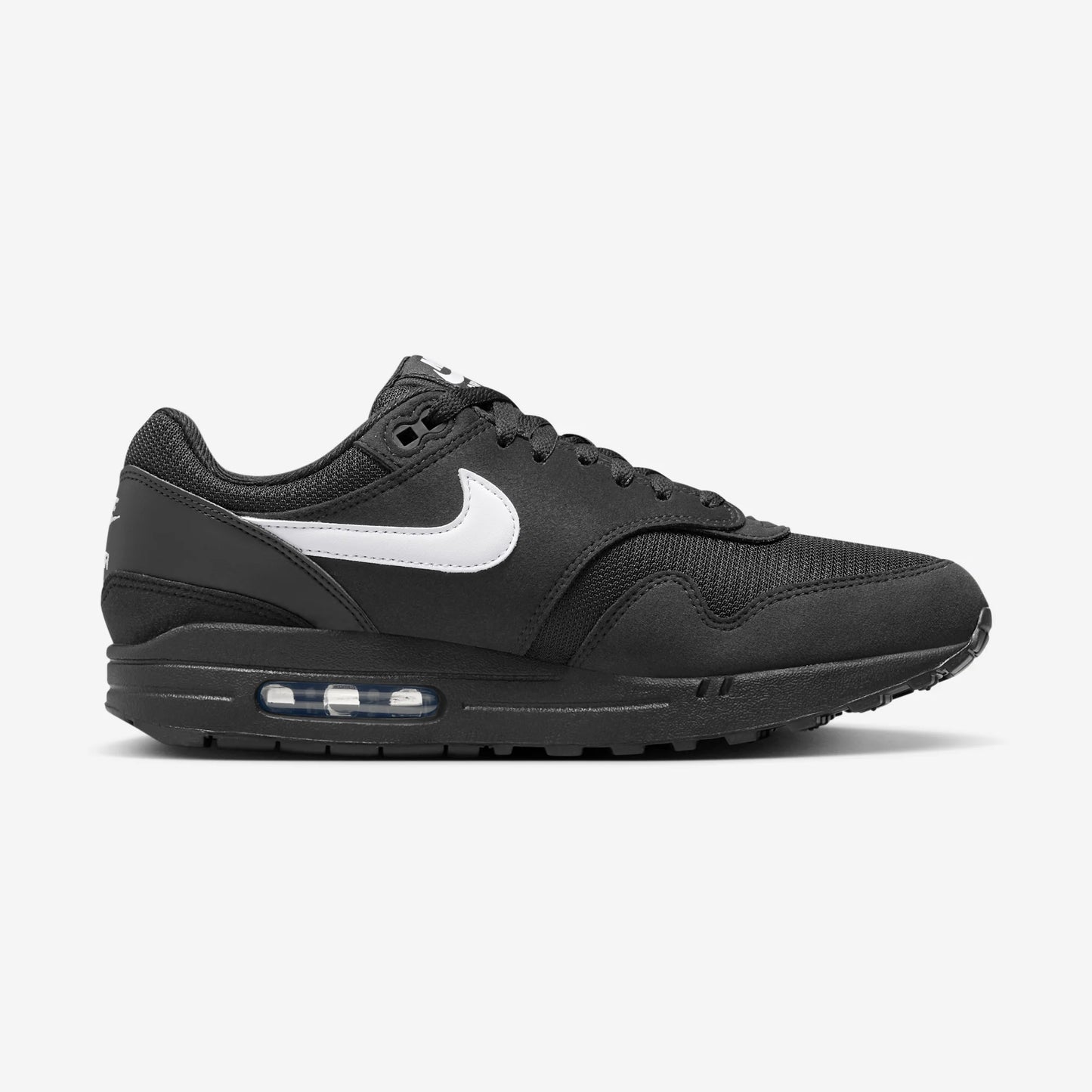 Nike Air Max 1 Black White Swoosh