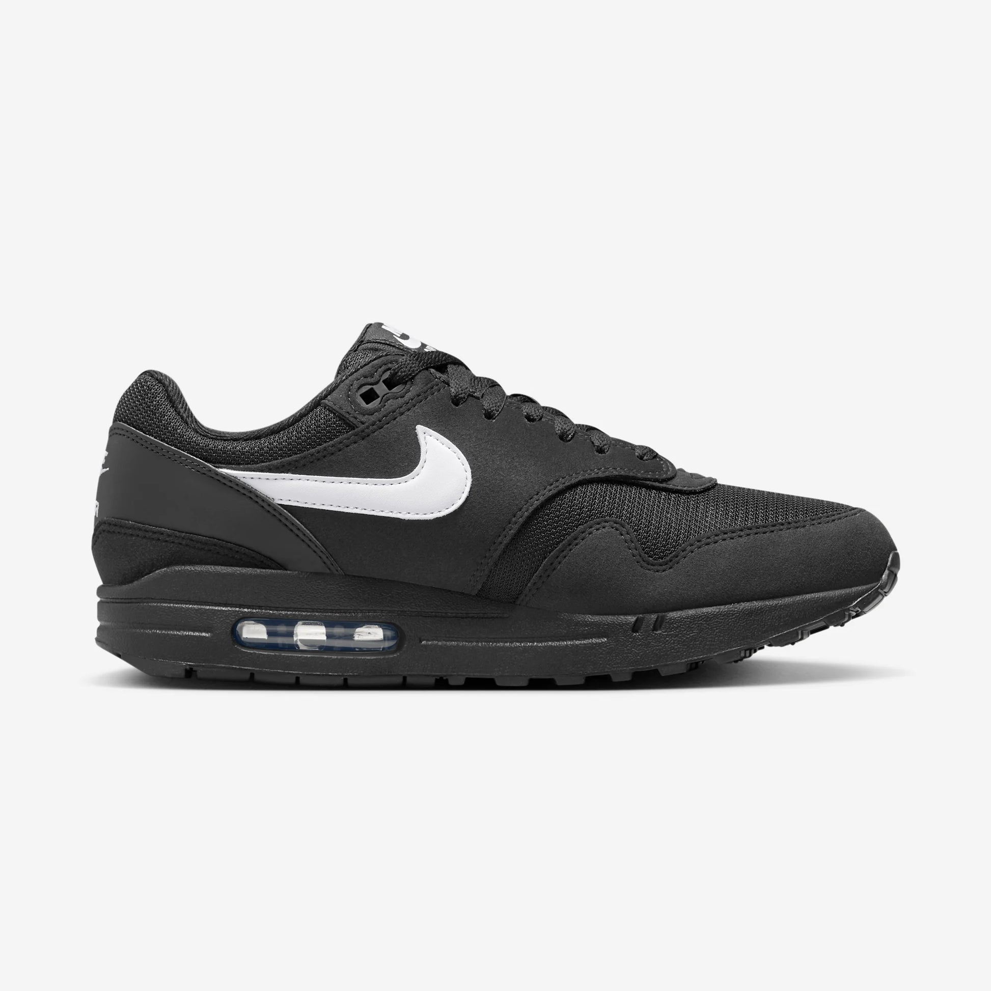 Nike Air Max 1 Black White Swoosh