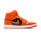Jordan 1 Mid SE Rush Orange Crimson Bliss (Women's)