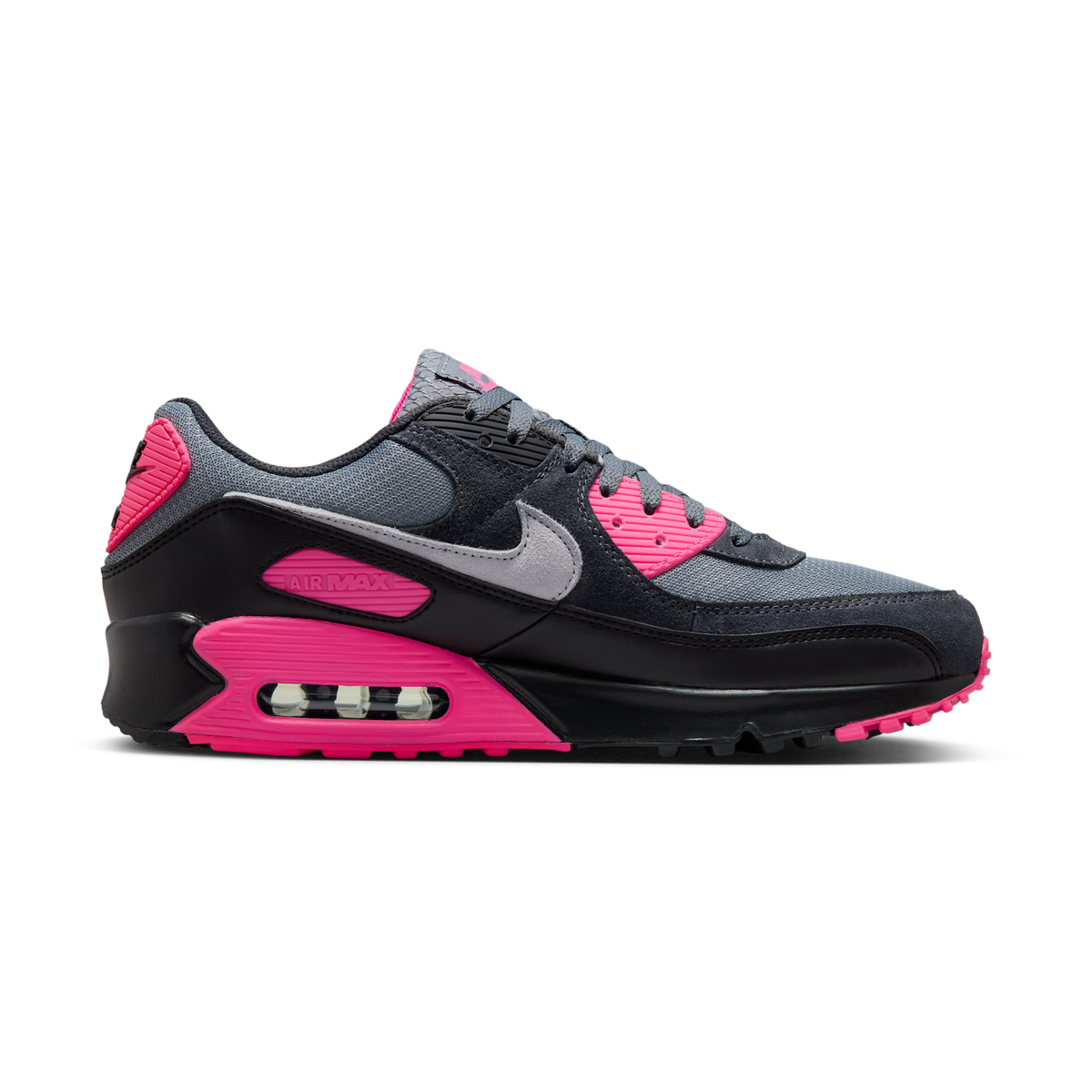 Nike Air Max 90 Wolf Grey Hyper Pink