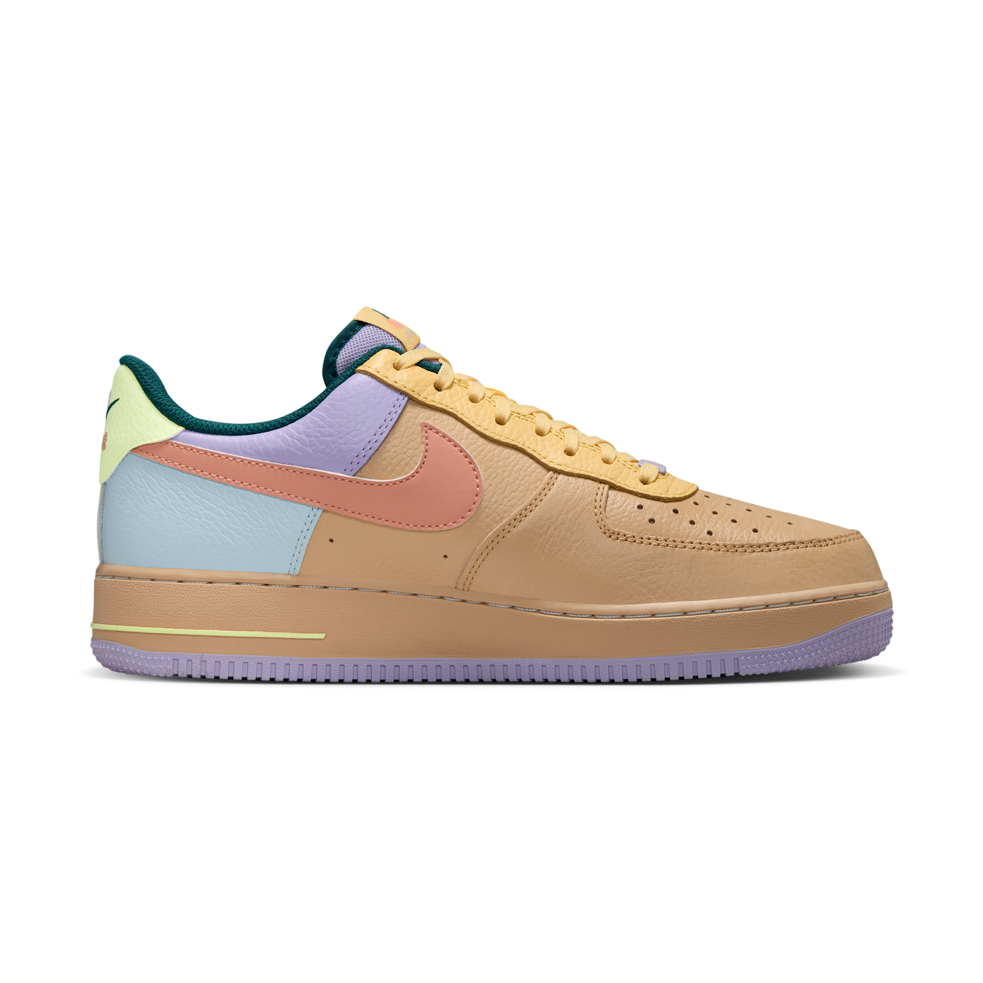 Nike Air Force 1 Low '07 Sesame Hydrangeas Soft Yellow Apricot Agate