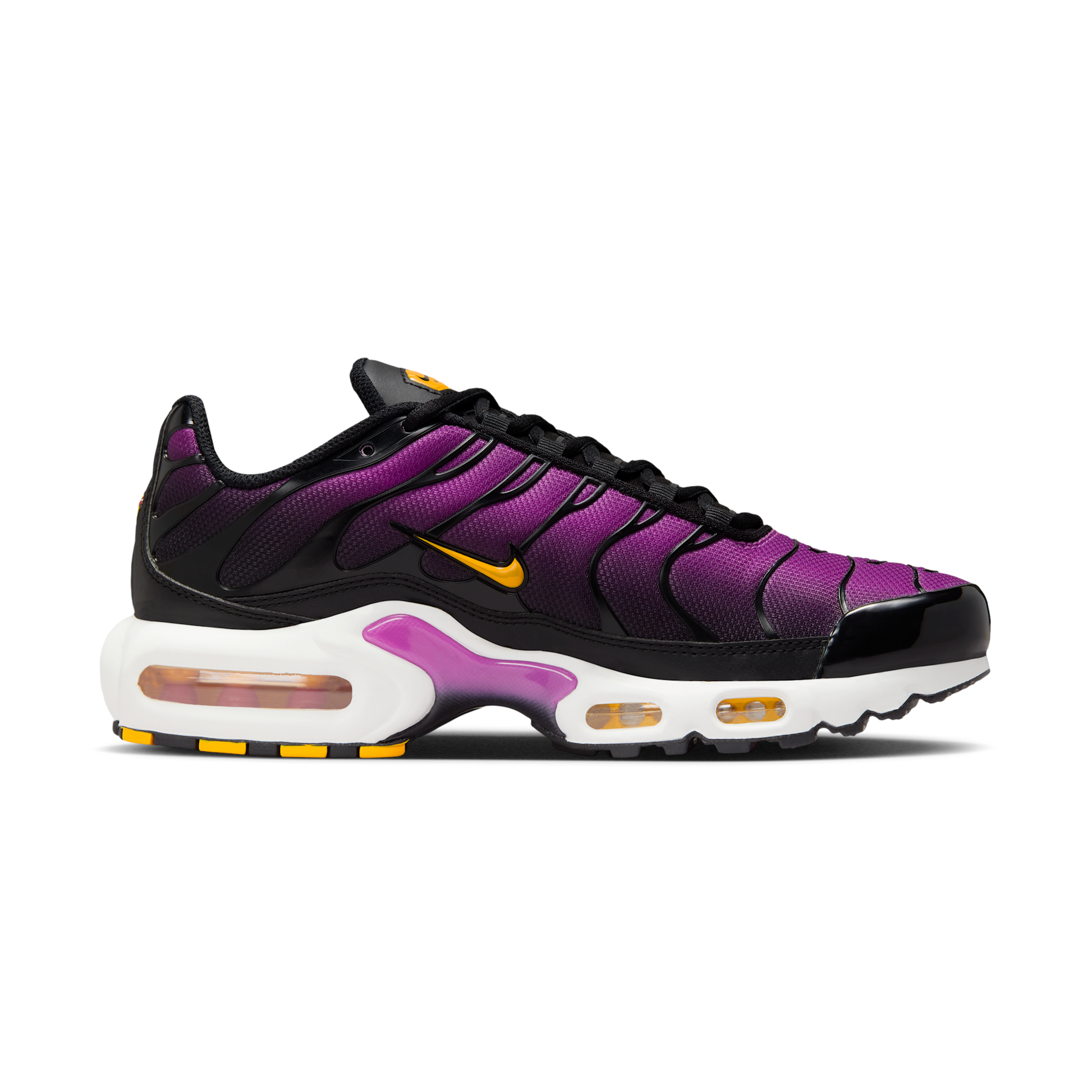 Nike Air Max Plus Black Laser Orange White Hyper Violet (Women's)