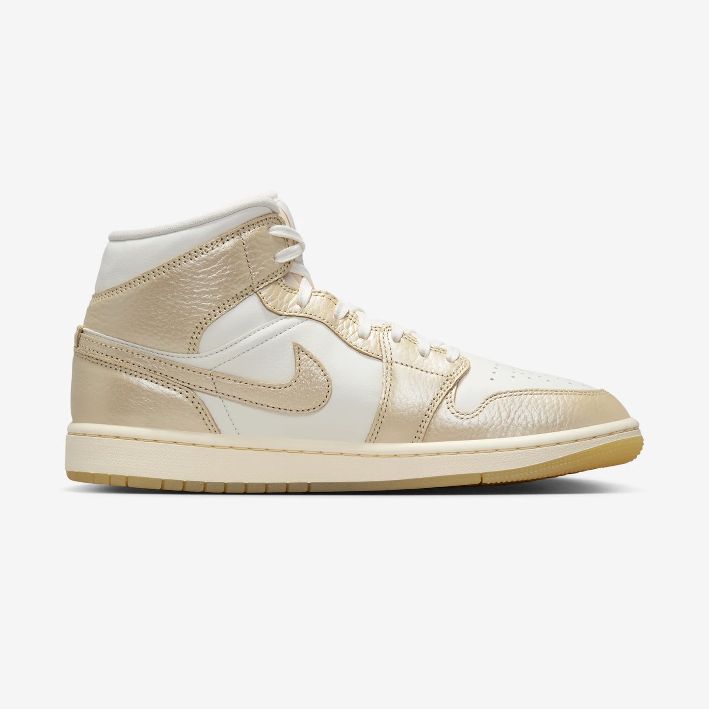 Jordan 1 Mid SE Metallic Team Gold (Women's)