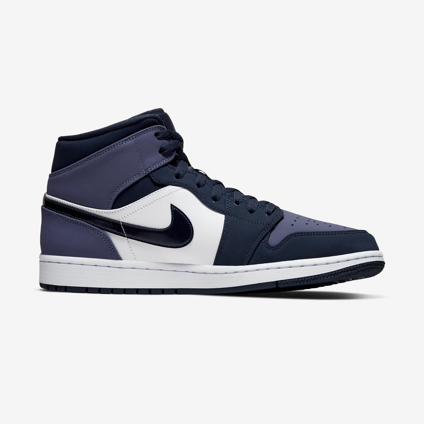 Jordan 1 Mid Obsidian Sanded Purple