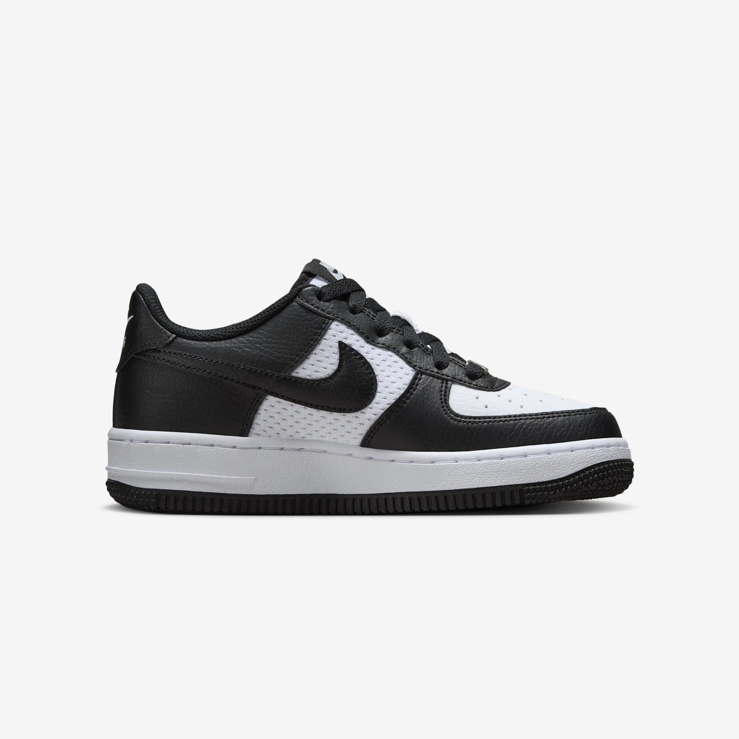 Nike Air Force 1 Low Black White Mesh (GS)