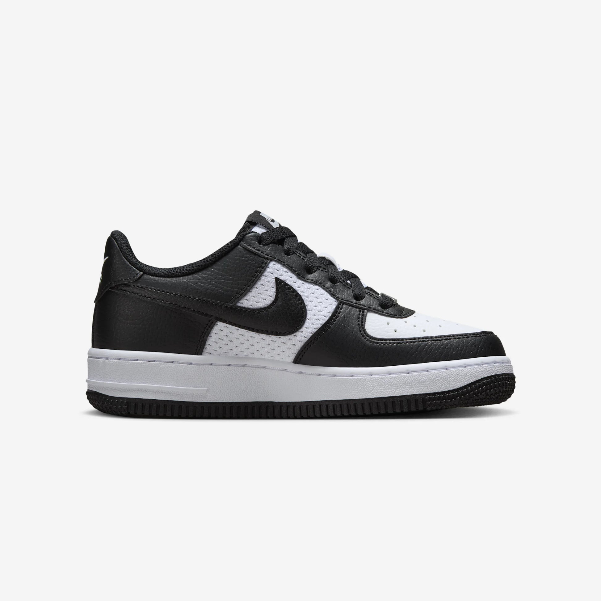 Nike Air Force 1 Low Black White Mesh (GS)